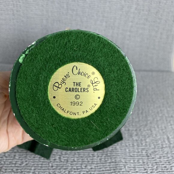 VTG‎ 1992 Byers Choice Carolers Signed Limited Edition 13” Holding Sheet Music - Picture 7 of 8